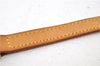 Authentic Louis Vuitton Leather Shoulder Strap Beige 39.4" LV 3158D