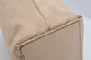 Authentic GUCCI Shoulder Tote Bag Purse GG Canvas Leather 31244 Beige 3159I
