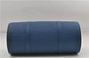 Authentic Louis Vuitton Epi Soufflot Hand Bag Blue M52225 LV 3162D
