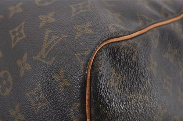 Authentic Louis Vuitton Monogram Keepall Bandouliere 55 M41414 Boston Bag 3162E