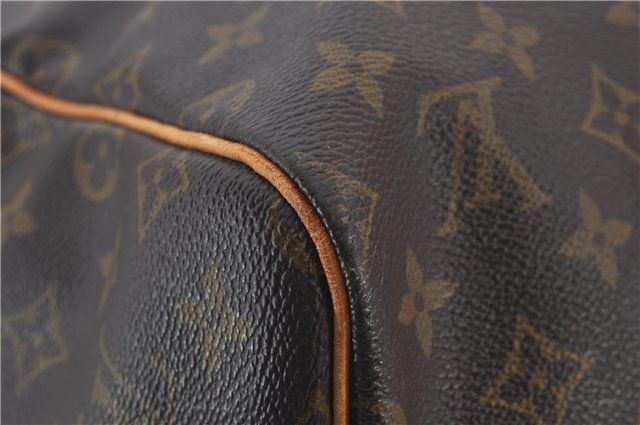 Authentic Louis Vuitton Monogram Keepall Bandouliere 55 M41414 Boston Bag 3162E