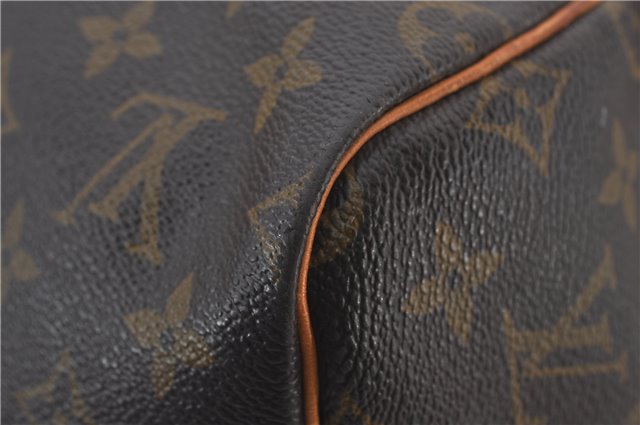 Authentic Louis Vuitton Monogram Keepall Bandouliere 55 M41414 Boston Bag 3162E