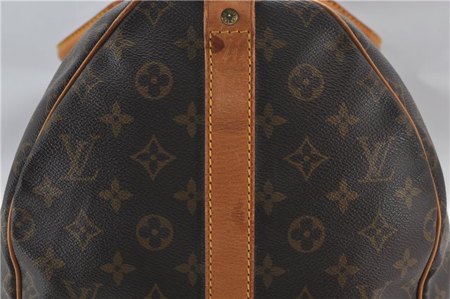 Authentic Louis Vuitton Monogram Keepall Bandouliere 55 M41414 Boston Bag 3162E