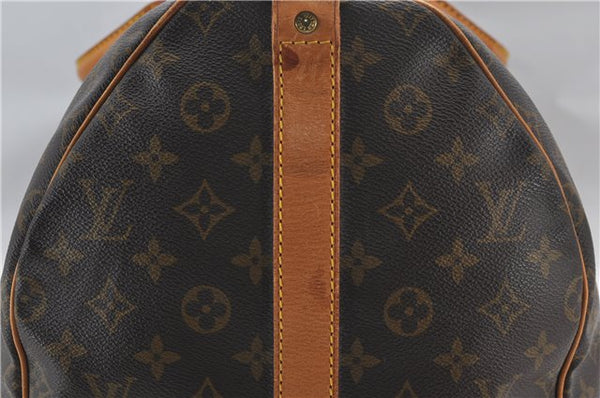 Authentic Louis Vuitton Monogram Keepall Bandouliere 55 M41414 Boston Bag 3162E