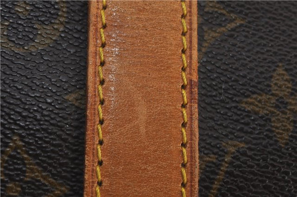Authentic Louis Vuitton Monogram Keepall Bandouliere 55 M41414 Boston Bag 3162E