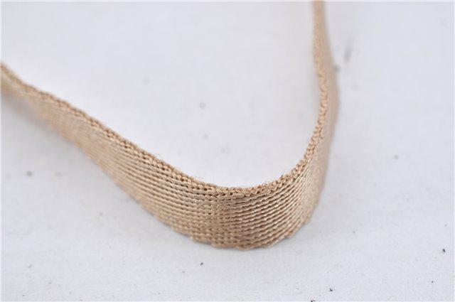 Authentic GUCCI Vintage Hand Bag Pouch Purse Leather Canvas 92821 Beige 3163F