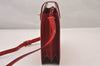 Authentic Louis Vuitton Epi Capucines Shoulder Cross Bag Red M52347 LV 3163I