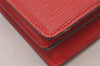 Authentic Louis Vuitton Epi Capucines Shoulder Cross Bag Red M52347 LV 3163I
