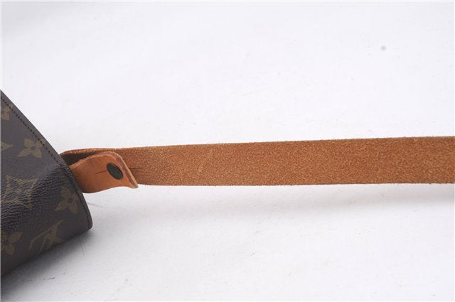 Auth Louis Vuitton Monogram Cartouchiere MM Shoulder Cross Bag M51253 LV 3164D