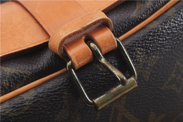 Auth Louis Vuitton Monogram Cartouchiere MM Shoulder Cross Bag M51253 LV 3164D