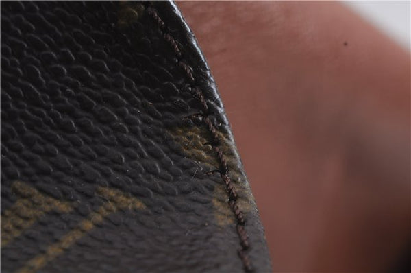 Auth Louis Vuitton Monogram Cartouchiere MM Shoulder Cross Bag M51253 LV 3164D