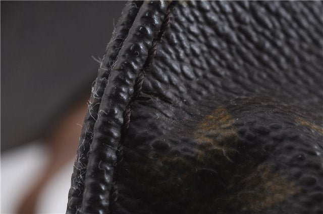 Auth Louis Vuitton Monogram Cartouchiere MM Shoulder Cross Bag M51253 LV 3164D