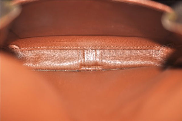 Auth Louis Vuitton Monogram Cartouchiere MM Shoulder Cross Bag M51253 LV 3164D