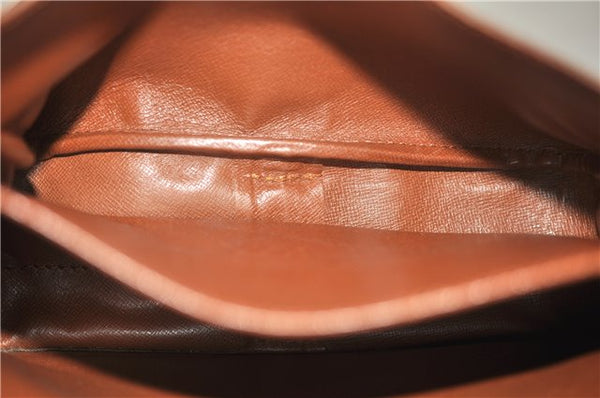 Auth Louis Vuitton Monogram Cartouchiere MM Shoulder Cross Bag M51253 LV 3164D