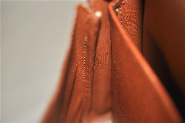 Auth Louis Vuitton Monogram Cartouchiere MM Shoulder Cross Bag M51253 LV 3164D