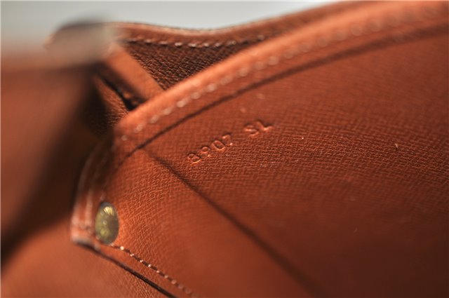 Auth Louis Vuitton Monogram Cartouchiere MM Shoulder Cross Bag M51253 LV 3164D