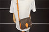 Auth Louis Vuitton Monogram Cartouchiere MM Shoulder Cross Bag M51253 LV 3164D