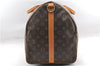 Auth Louis Vuitton Monogram Keepall Bandouliere 55 Boston Bag M41414 LV 3164E