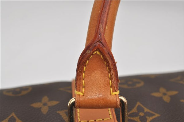 Auth Louis Vuitton Monogram Keepall Bandouliere 55 Boston Bag M41414 LV 3164E