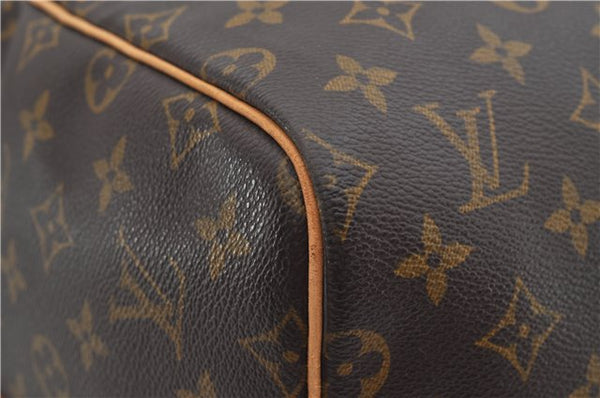 Auth Louis Vuitton Monogram Keepall Bandouliere 55 Boston Bag M41414 LV 3164E