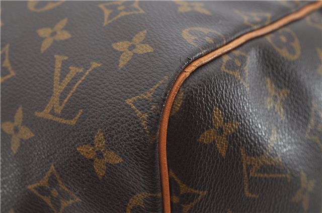 Auth Louis Vuitton Monogram Keepall Bandouliere 55 Boston Bag M41414 LV 3164E