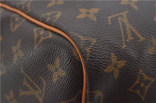 Auth Louis Vuitton Monogram Keepall Bandouliere 55 Boston Bag M41414 LV 3164E