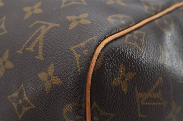 Auth Louis Vuitton Monogram Keepall Bandouliere 55 Boston Bag M41414 LV 3164E