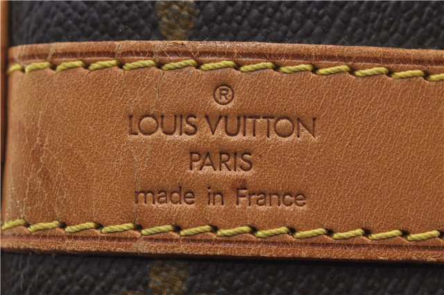 Auth Louis Vuitton Monogram Keepall Bandouliere 55 Boston Bag M41414 LV 3164E