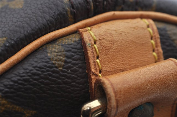 Auth Louis Vuitton Monogram Keepall Bandouliere 55 Boston Bag M41414 LV 3164E