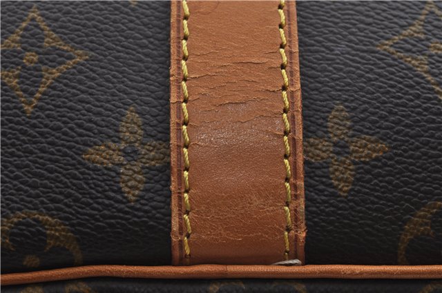 Auth Louis Vuitton Monogram Keepall Bandouliere 55 Boston Bag M41414 LV 3164E