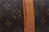 Auth Louis Vuitton Monogram Keepall Bandouliere 55 Boston Bag M41414 LV 3164E