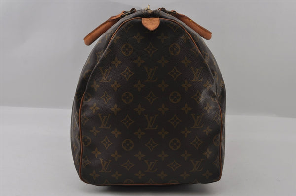 Authentic Louis Vuitton Monogram Keepall 55 Travel Boston Bag M41424 LV 3164I