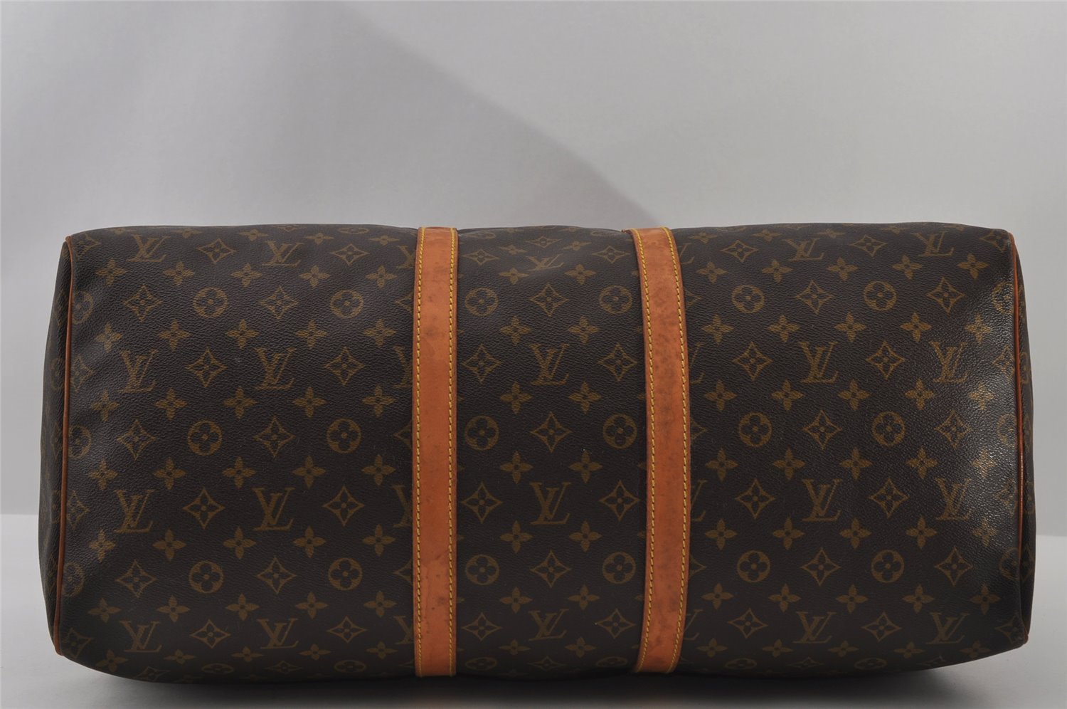 Authentic Louis Vuitton Monogram Keepall 55 Travel Boston Bag M41424 LV 3164I