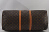 Authentic Louis Vuitton Monogram Keepall 55 Travel Boston Bag M41424 LV 3164I