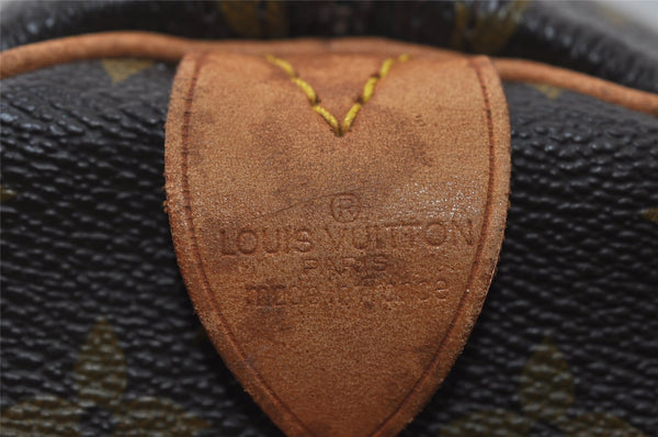 Authentic Louis Vuitton Monogram Keepall 55 Travel Boston Bag M41424 LV 3164I
