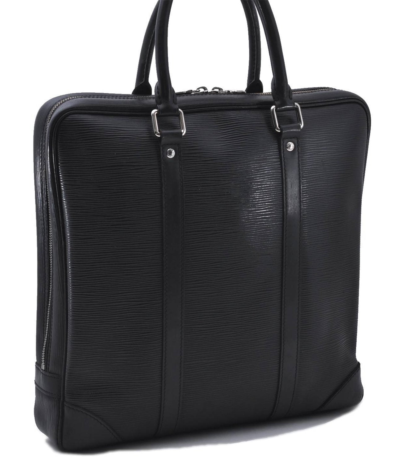 Authentic Louis Vuitton Epi Vivienne MM Hand Bag Black M59122 LV 3167D