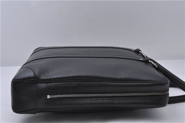 Authentic Louis Vuitton Epi Vivienne MM Hand Bag Black M59122 LV 3167D