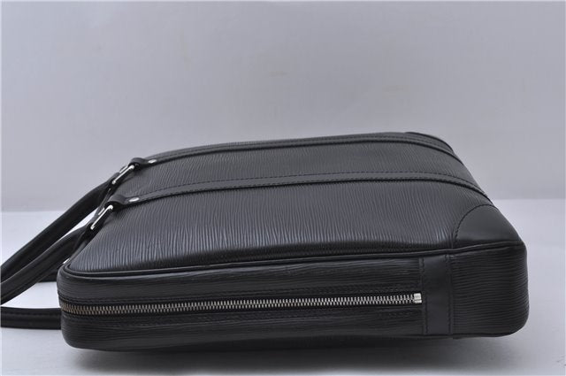 Authentic Louis Vuitton Epi Vivienne MM Hand Bag Black M59122 LV 3167D