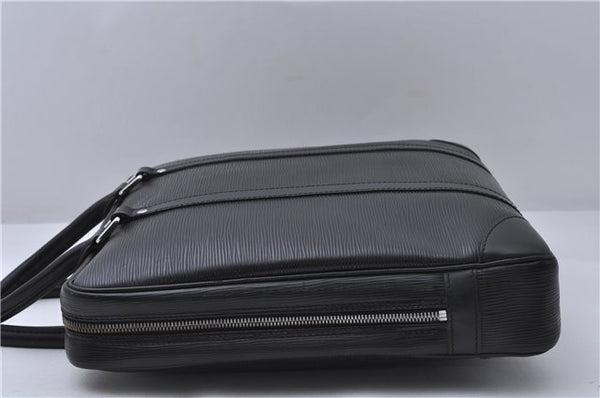 Authentic Louis Vuitton Epi Vivienne MM Hand Bag Black M59122 LV 3167D