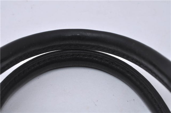 Authentic Louis Vuitton Epi Vivienne MM Hand Bag Black M59122 LV 3167D