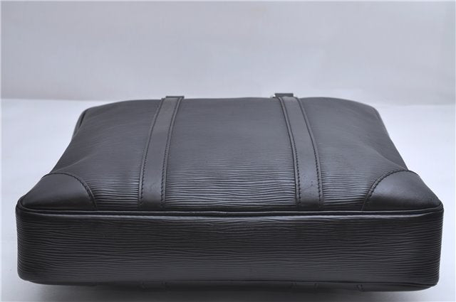 Authentic Louis Vuitton Epi Vivienne MM Hand Bag Black M59122 LV 3167D