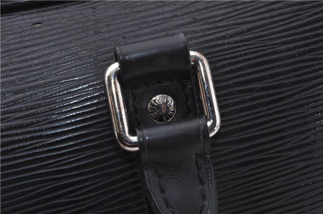 Authentic Louis Vuitton Epi Vivienne MM Hand Bag Black M59122 LV 3167D