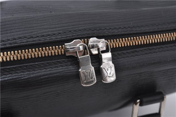 Authentic Louis Vuitton Epi Vivienne MM Hand Bag Black M59122 LV 3167D
