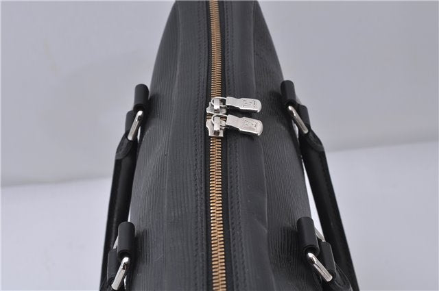 Authentic Louis Vuitton Epi Vivienne MM Hand Bag Black M59122 LV 3167D