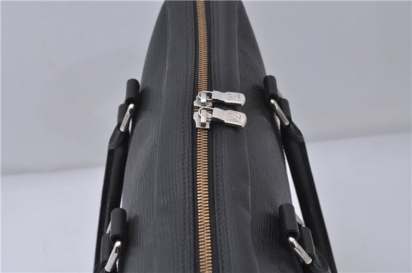 Authentic Louis Vuitton Epi Vivienne MM Hand Bag Black M59122 LV 3167D