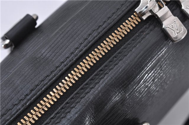 Authentic Louis Vuitton Epi Vivienne MM Hand Bag Black M59122 LV 3167D
