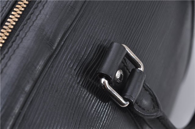 Authentic Louis Vuitton Epi Vivienne MM Hand Bag Black M59122 LV 3167D