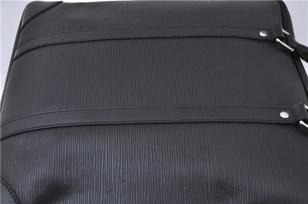 Authentic Louis Vuitton Epi Vivienne MM Hand Bag Black M59122 LV 3167D