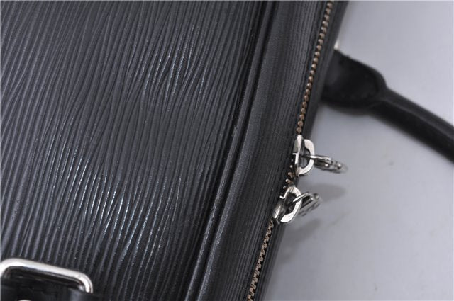 Authentic Louis Vuitton Epi Vivienne MM Hand Bag Black M59122 LV 3167D