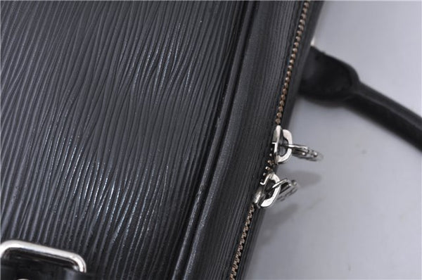 Authentic Louis Vuitton Epi Vivienne MM Hand Bag Black M59122 LV 3167D